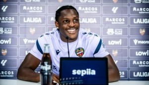 艾永：莱万特是对我最好的选择，这里能让我为球队的成长做出贡献