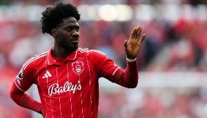 电讯报：诺丁汉森林后卫埃纳遭遇严重伤病，可能缺阵至今年年底